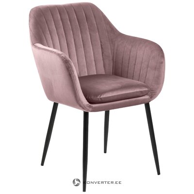 Violetinė aksominė kėdė Emilia (Actona)