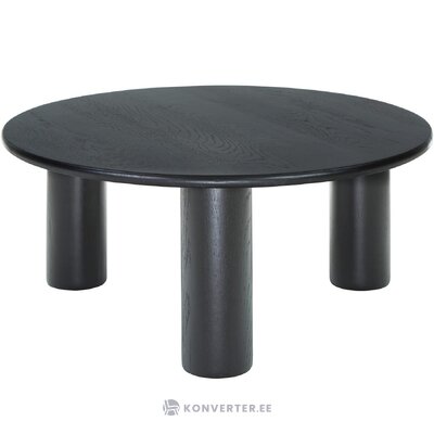 Black coffee table (didi) with beauty flaws