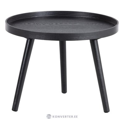 Black coffee table mesa (wood) intact