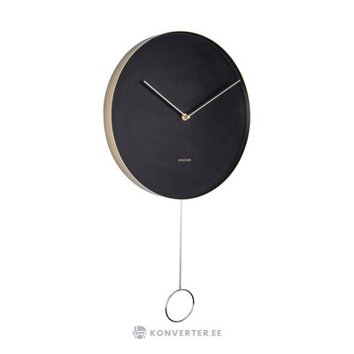 Дизайнерские настенные часы с маятником (karlsson)