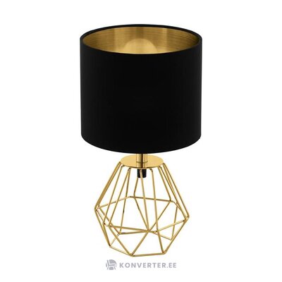 Black and gold table lamp phil (eglo) intact