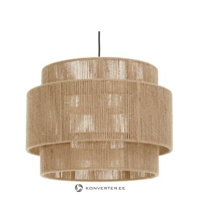Brown pendant light (cecillia) with beauty defects., Hall sample