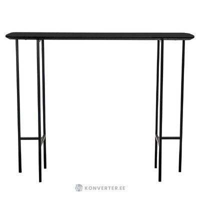 Black console table wine (by on) intact