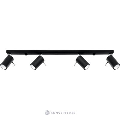 Black ceiling light etna (sollux) with beauty flaws