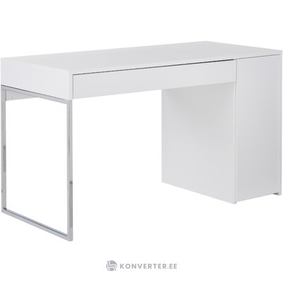 Baltas rašomasis stalas tiago (temahome) su grožio trūkumais