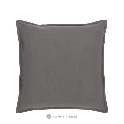 Gray cotton pillowcase (mads)