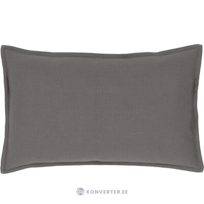 Gray cotton pillowcase (mads) intact
