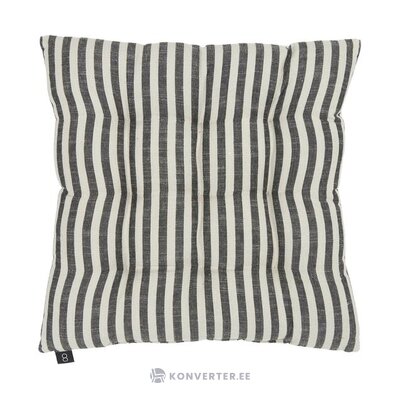 Striped cotton chair cushion (arild) intact