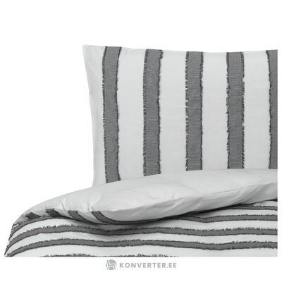 Striped cotton bedding set (track) intact