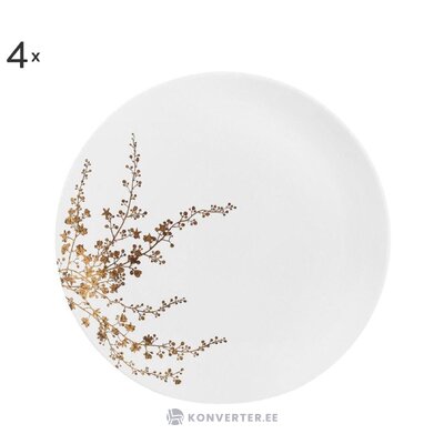 Набор дизайнерских тарелок 4 шт vera wang (fiskars) неповрежденный