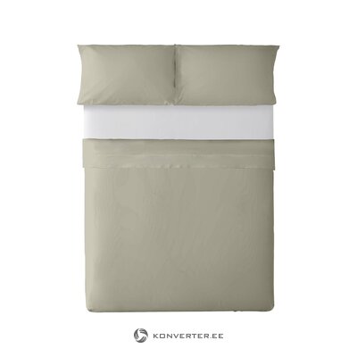 Rubber bed sheet (taupe) whole, in a box