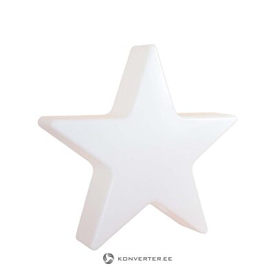 Koristeellinen ulkovalaisin loistava tähti (8 vuodenaikaa) ehjä, aulanäyte, viallinen, ehjä