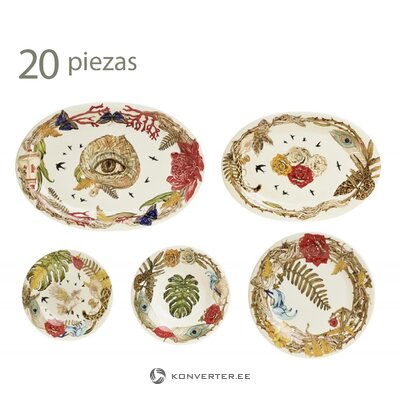 Design dinnerware set of 20 pieces (geórgica) whole, in a box