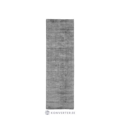 Gray viscose carpet (jane) 80x300 intact