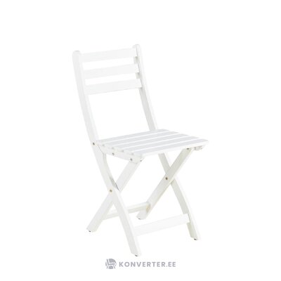 White folding garden chair siena (bonami) intact