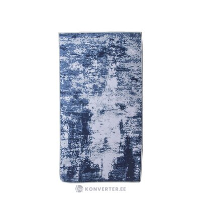 Sininen kuviollinen matto kaupunki (viimeinen deco) 160x230 kokonainen