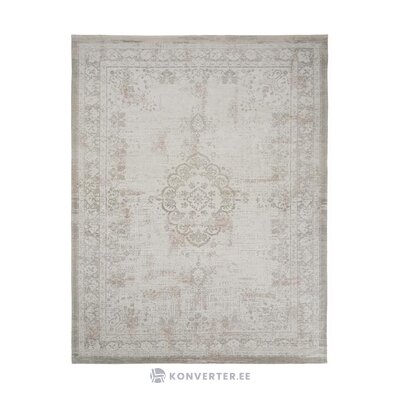 Light gray-brown vintage style carpet medallion (louis de poortere) 280x360 whole