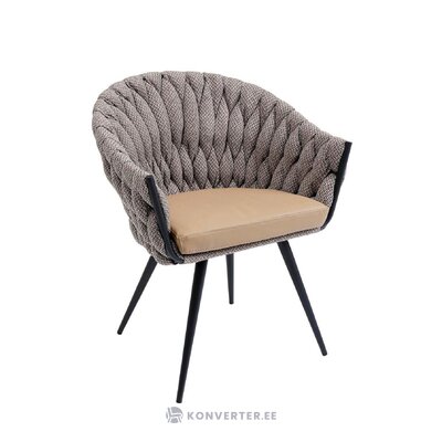 Design armchair knot tweed (kare design)