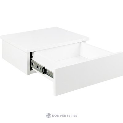 White wall-mounted nightstand avignon (actona) intact