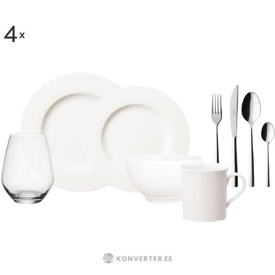 Cutlery set 36-piece twist white (villeroy &amp; boch) intact
