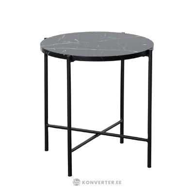 Coffee table with black marble imitation (fria)