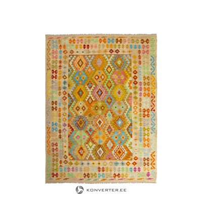 Multicolored design wool carpet heel brush (navaei) 189x247cm whole, in a box