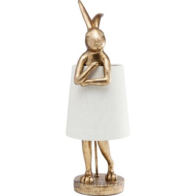 Design table lamp rabbit (kare design) with beauty flaws.