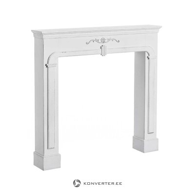 White fireplace frame (liam) whole, in a box