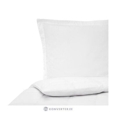 Balts kokvilnas gultas veļas komplekts lydia (port maine) neskarts
