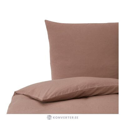 Brown cotton bedding set erica (port maine) intact