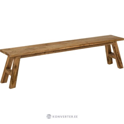 Solid wood bench (henk schram) 180cm with beauty flaw