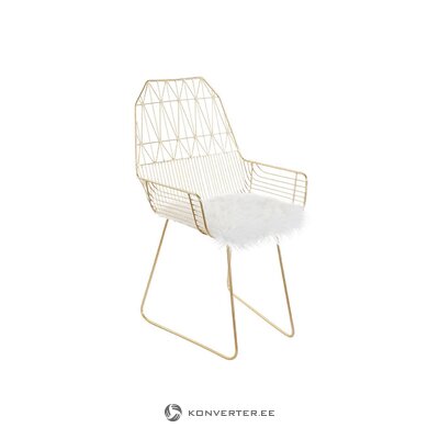 Golden design chair (alissa) whole, in a box