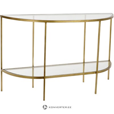 Gold frame design console table (solange) whole, in a box