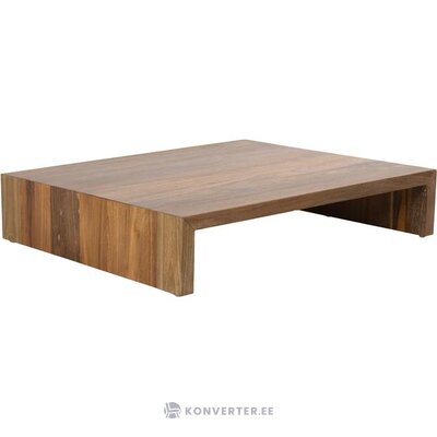 Brown solid wood coffee table plateau (hkliving) intact