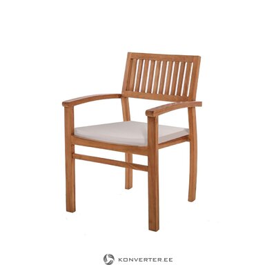 Solid wood garden chair (kayla) whole, in a box