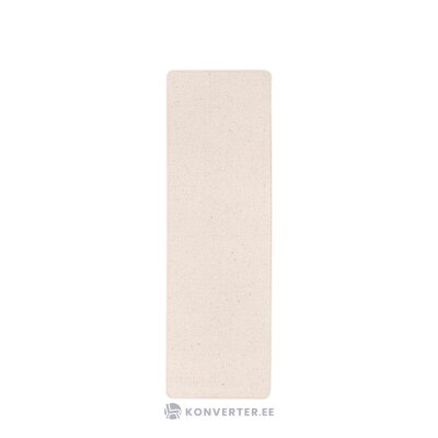Šviesiai smėlio spalvos vilnonis kilimas volterra (franz Reinkemeier) 80x200 nepažeistas