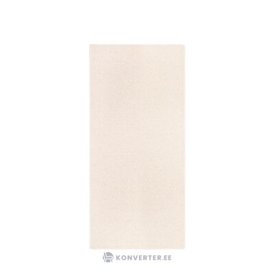 Light beige woolen carpet volterra (franz reinkemeier) 65x140 intact