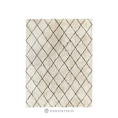 Cream patterned carpet (naima) 300x400 intact