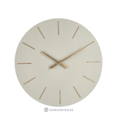 Timeline (bizzotto) wall clock with beauty flaws.