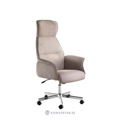 Светло-коричневый дизайнерский офисный стул пенти (томасуччи) мелкие недостатки