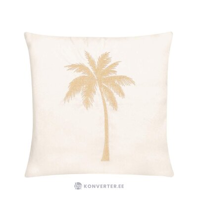 Decorative velvet pillowcase (palmsprings) intact