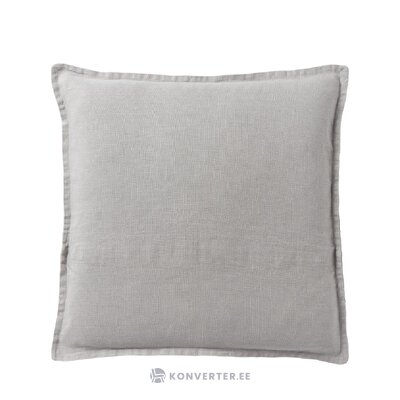 Light gray linen pillowcase (lanya) intact