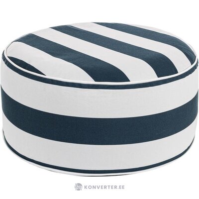 Inflatable white-blue garden bench stripes (bizzotto) intact
