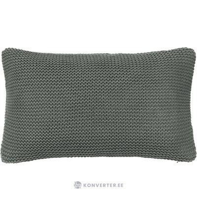 Gray cotton pillowcase (adalyn) intact