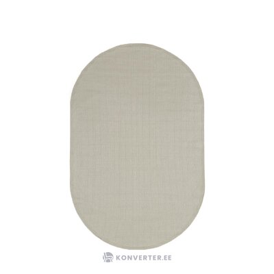 Beige oval carpet (toronto) 200x300 intact