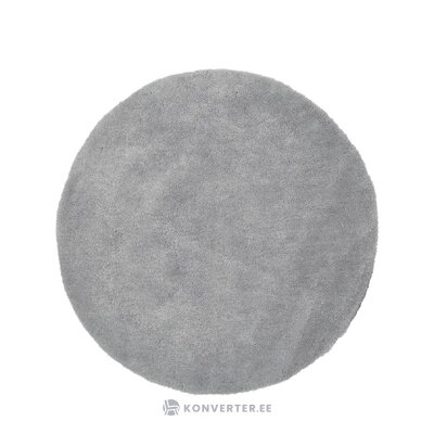 Gray round carpet (leighton)d=150 whole