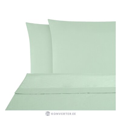 Sage green bed sheet (comfort) intact