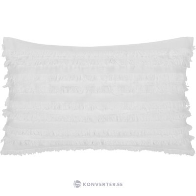 Baltas boho stiliaus pagalvės užvalkalas (jessie) nepažeistas