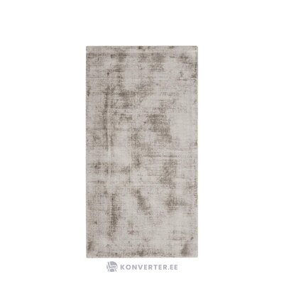 Gray viscose carpet (jane) 80x150 intact