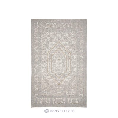 Pilkas medvilnės vintažinio stiliaus kilimas (magalie) 120x180 nepažeistas